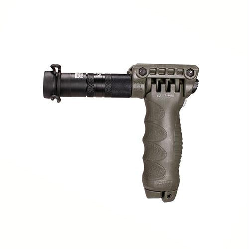 T-POD G2 SL Bipod-Foregrip - with Light, Olive Drab Green