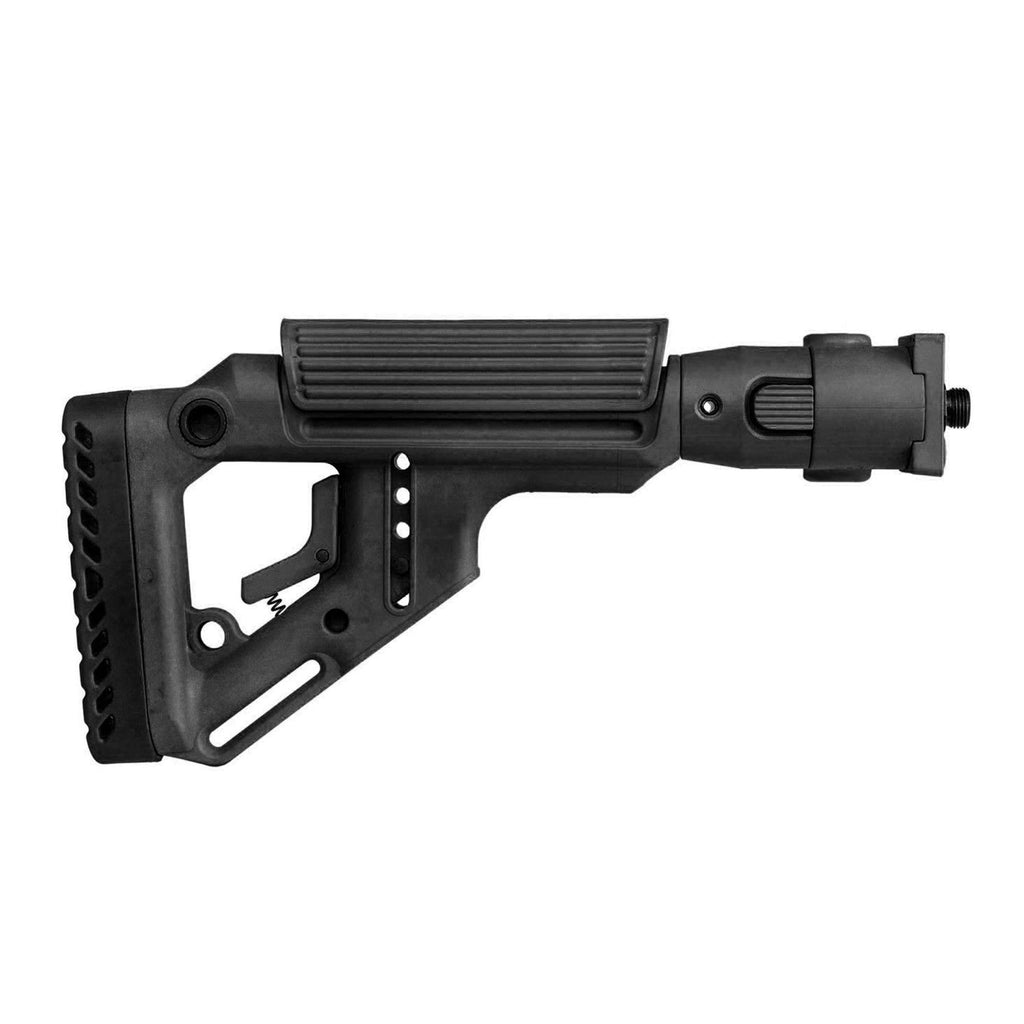 Tactical Folding Buttstock - with Cheek Riser, VZ.58, Polymer Lock, Black