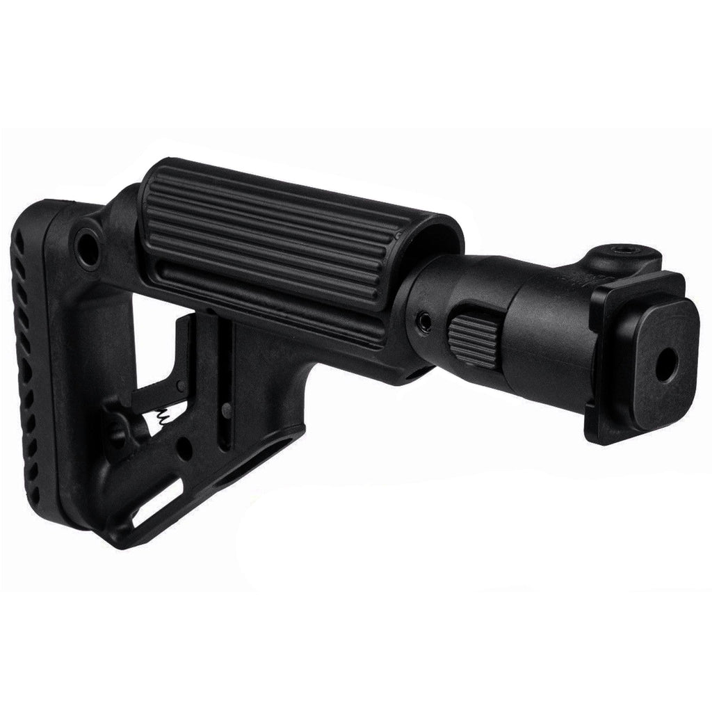 Folding Butt Stock with Cheek Piece - Zastava M70 B1, B3-M77 B1, Black