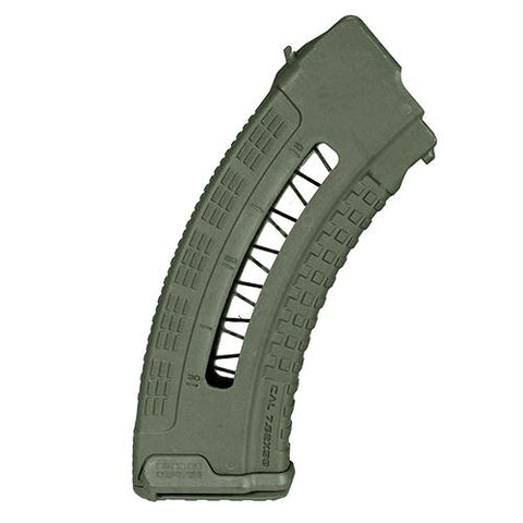 AK47-74 7.62x39mm Magazine - 30 Rounds, Olive Drab Green