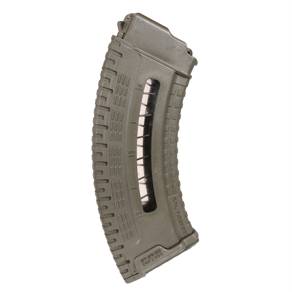 VZ 58 7.62x39 Polymer Magazine - 30 Rounds, Olive Drab Green