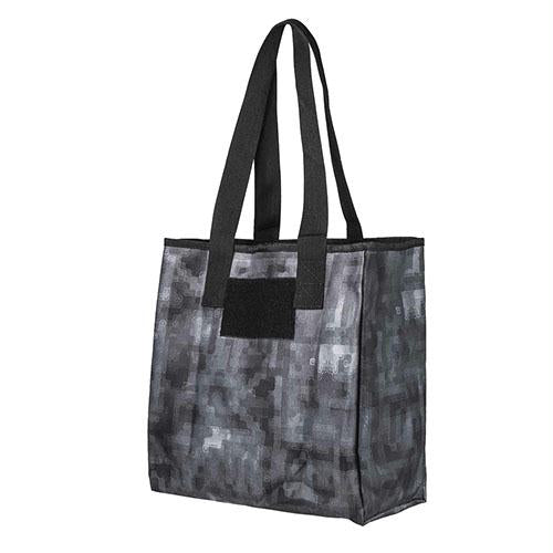 VISM Groccery Shopping Bag - Black Camouflage