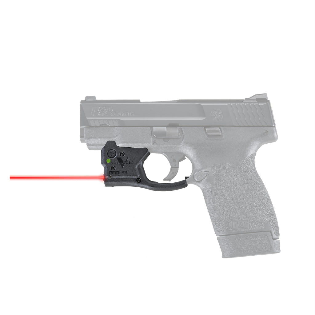 Reactor 5 Gen II Red Laser - Smith & SWesson M&P Shield .45 with ECR Instant On Holster, Black