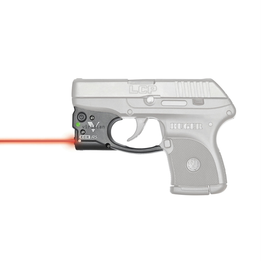 Reactor 5 Gen II Red Laser - Ruger LCP with ECR Instant On Holster, Black