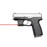 Reactor 5 Gen II Red Laser - Kahr Arms PM and CW .45 ACP with ECR Instant On Holster, Black