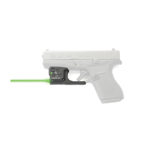 Reactor 5 Gen II Green Laser - Glock 42 with ECR Instant On IWB Holster, Black