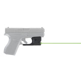 Reactor 5 Gen II Green Laser - Glock 43 with ECR Instant On IWB Holster, Black