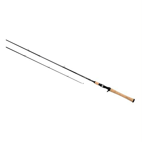 Crossfire Freshwater Casting Rod - 6'6" Length, 2 Piece, 8-17 lb Line Rate, 1-4-3-4 oz Lure Rate, Medium Power