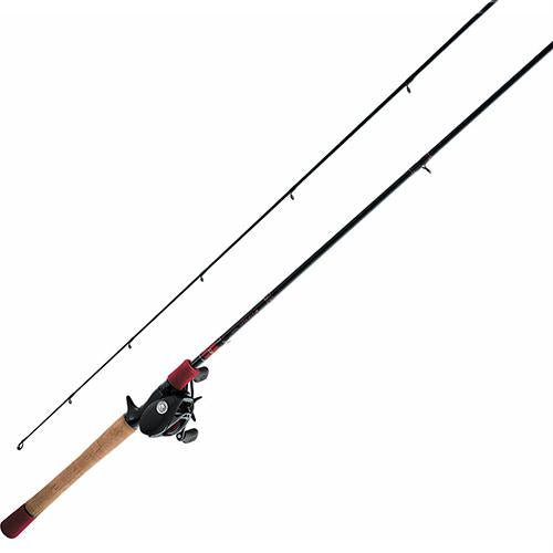 Fuego Baistcasting Combo - 7.3:1 Gear Ratio, 6'6" Length, 1 Piece Rod, Medium-Heavy Power, Right Hand