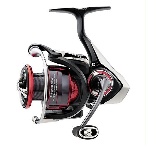 Fuego LT Spinning Reel - 2500, 6.2:1 Gear Ratio, 34.50" Retrieve Rate, 22 lb Max Drag, Ambidextrous