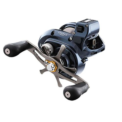 Lexa Line Counter Casting Reel - 400, 6.3:1 Gear Ratio, 33.40" Retrieve Rate, 25 lb Max Drag, Right Hand