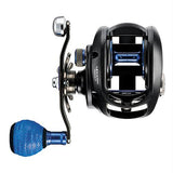 Lexa Type WN Casting Reel - 400, 6.3:1 Gear Ratio, 33.40" Retrieve Rate, 25 lb Max Drag, Right Hand, Clam