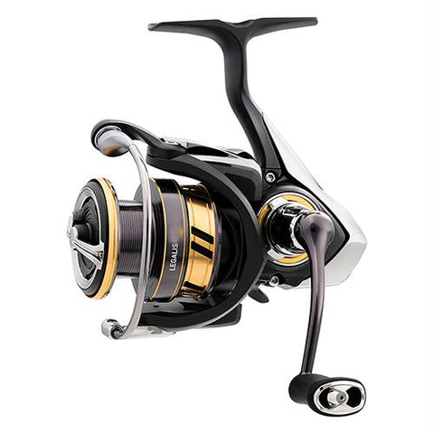 Legalis LT Spinning Reel - 1000, 5.2:1 Gear Ratio, 25.50" Retrieve Rate, 8 lb Max Drag, Ambidextrous