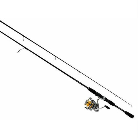 Revros Freshwater Spinning Combo - 20 Reel Size, 5.6:1 Gear Ratio, 6'6" Length, 5 Piece, Ultra Light Power