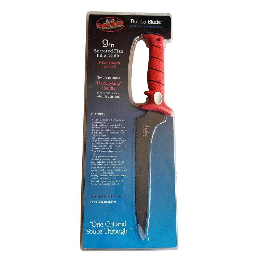 Fillet Knife - 9" Serrated