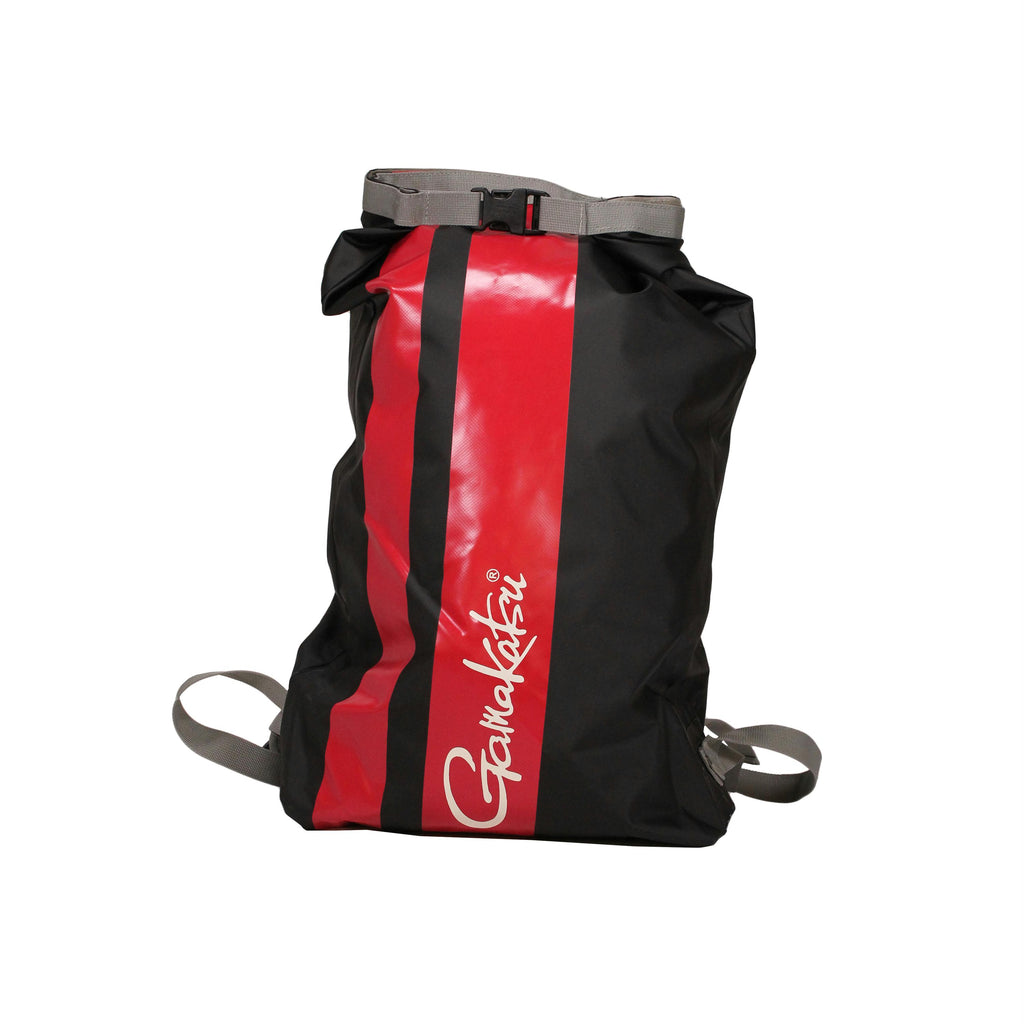 Waterproof Dry Bag, Zblack with Red Strips