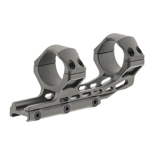 UTG Accu-Sync Offset Picatinny Rings - 34mm High Profile, 50mm, Gun Metal