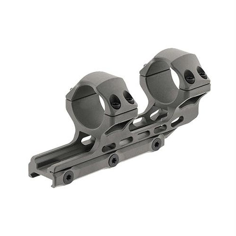 UTG Accu-Sync Offset Picatinny Rings - 30mm High Profile, 34mm, Gun Metal