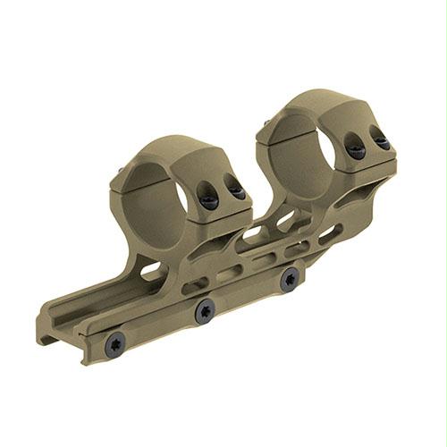 UTG Accu-Sync Offset Picatinny Rings - 30mm High Profile, 34mm, Flat Dark Earth