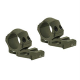 UTG Accu-Sync Offset Picatinny Rings - 1" High Profile, 37mm, Olive Drab Green