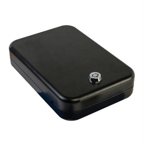 Handgun Vault - Keyed, Compact, Black