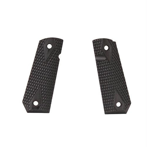 1911 Government Grips - Model Bobtail Piranha, G10 G-Mascus, Solid Black