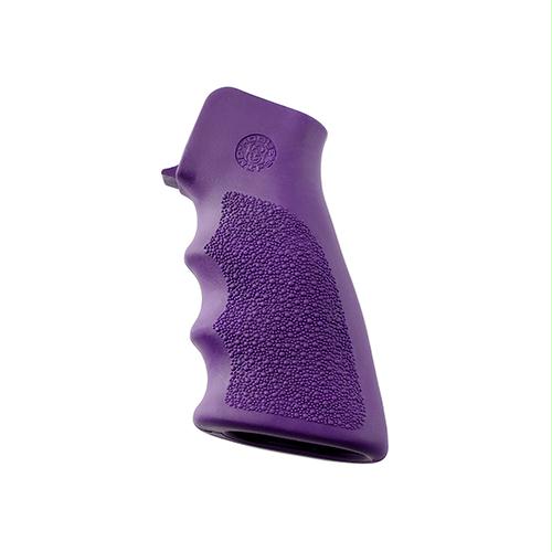 AR-15 Rubber Grip - with Finger Grooves, Purple