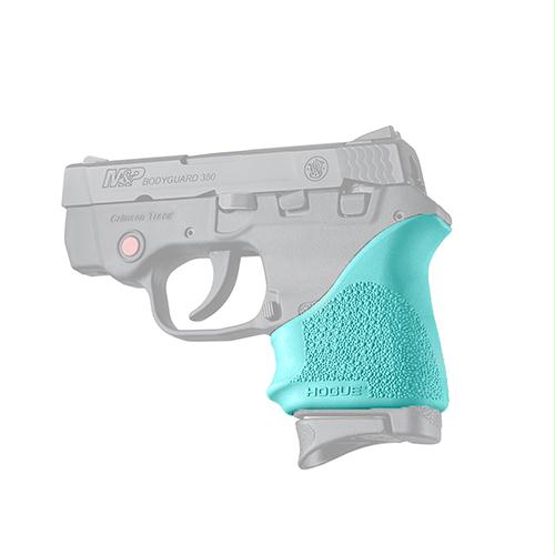 HandAll Beavertail Grip Sleeve - Smith & Wesson Bodyguard 380, Taurus TCP and Spectrum, Aqua