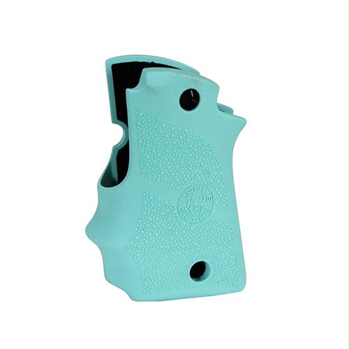 Kimber Micro 9 Ambi Safety Rubber Grip with Finger Grooves - Aqua