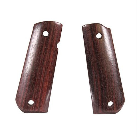 1911 Government Grips - Round Heel, Ambidextrous Safety Cut, Smooth, Rosewood