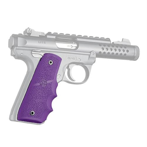 Ruger 22-45 MKIV Rubber Grip - with Finger Grooves, Purple