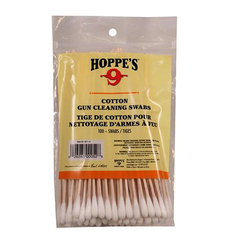 Cotton Cleaning Swab, Wood Grain, Package of 100