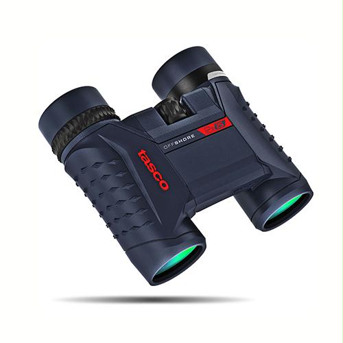 Officeshore Binoculars - 12x25mm, Roof Prism, Dark Gray with Blue