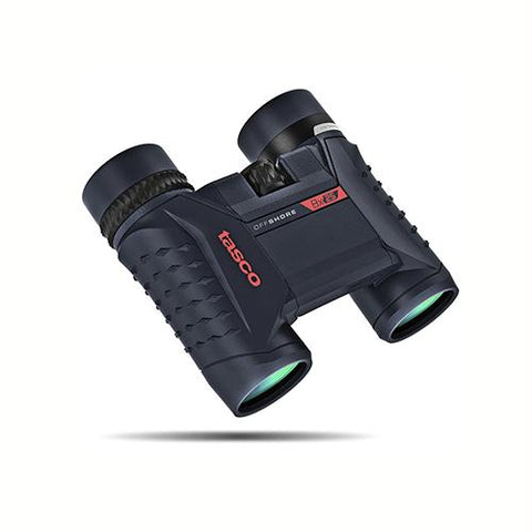 Officeshore Binoculars - 8x25mm, Roof Prism, Dark Gray with Blue