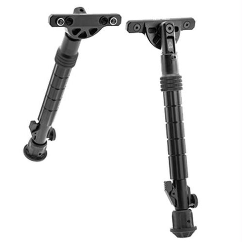 Recon Flex Bi-Pod - Keymod, Center Height 8" to 11.80", Matte Black