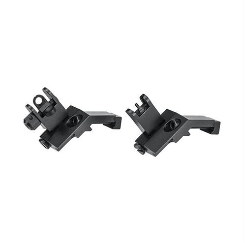 Flip-Up Sight Set - Offset Iron, Black