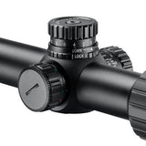 Level HD Riflescope - 1-4x24mm, 30mm Nain Tube, Illuminated HRS .223 BDC Reticle, Matte Black