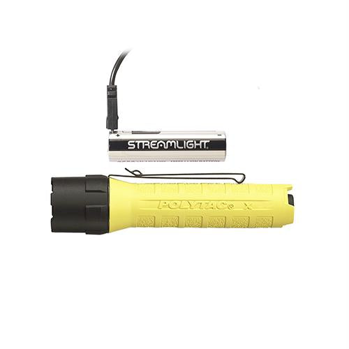 PolyTac X USB with 18650 USB Battery - Yellow