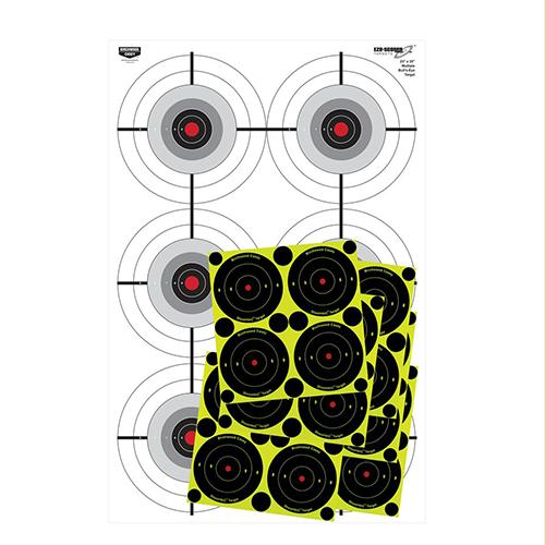 Eze-Scorer Training Target - Multiple Bull's-Eye, 23"x35"