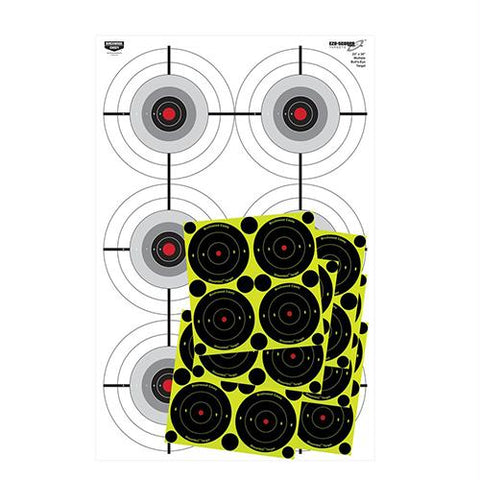 Eze-Scorer Training Target - Multiple Bull's-Eye, 23"x35"