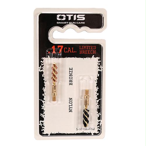 Bore Brushes - .17 HMR-.177  Airgun (1 Nylon-1 Bronze)