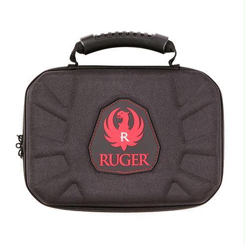 Ruger Blockade Molded Handgun Case - 9" Black-Red