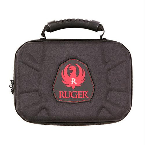 Ruger Blockade Molded Handgun Case - 9" Black-Red