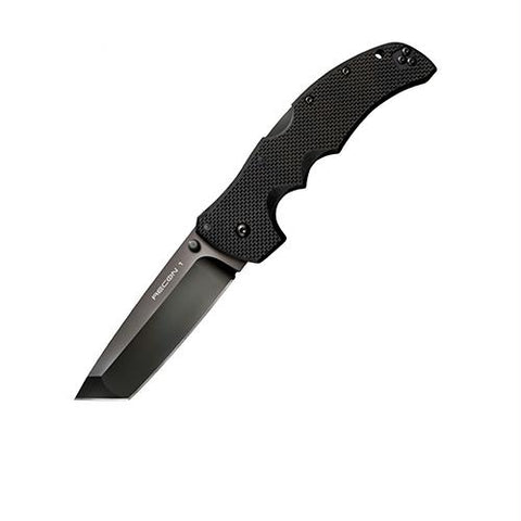 XHP Recon 1 Folding Pocket Knife - 4" Tanto Point CPM, S35VN Stainless Steel Blade G-10 Handle, Black