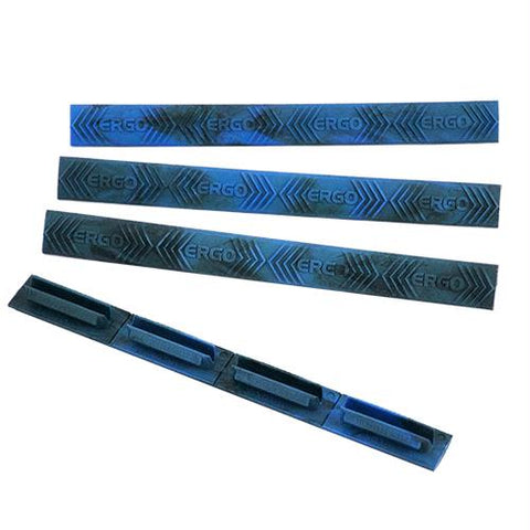 M_LOK Wedgelok Rail Cover - Cobalt Camouflage, Package of 4