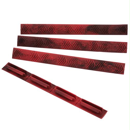 M_LOK Wedgelok Rail Cover - Inferno Camouflage, Package of 4