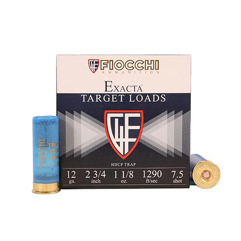 Trap Handicap 12 Gauge - 2 3-4", 1 1-8 oz, 7 1-2 Shot, Per 25