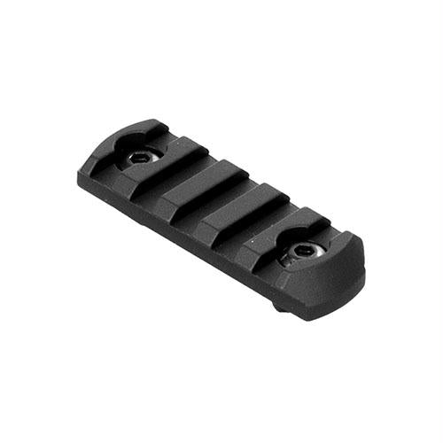 Accessory Rail Kit - 5 Slot, M-Lok, Black