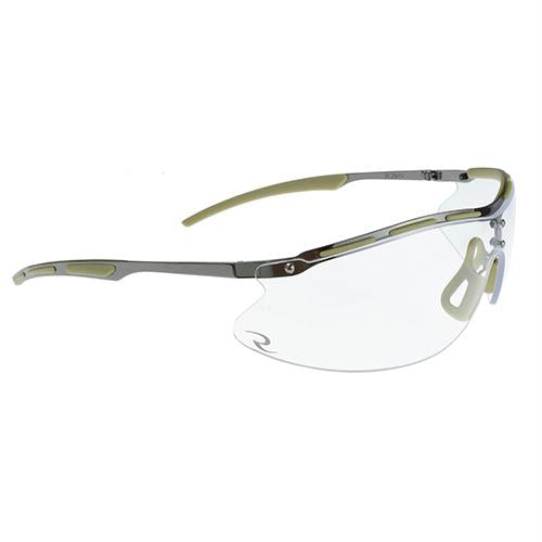 Tactical Safety Eyewear - Metal Frame, Clear Lens