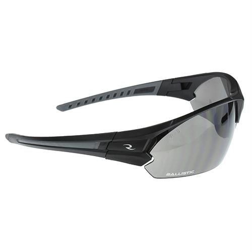 Tactical Safety Eyewear - Matte Black-Gray Frames, Clear Lens